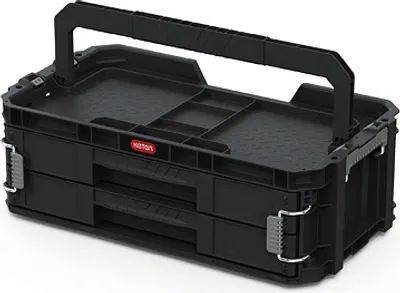 Produktbild von Keter skrzynka organizer z 2 szufladami connect