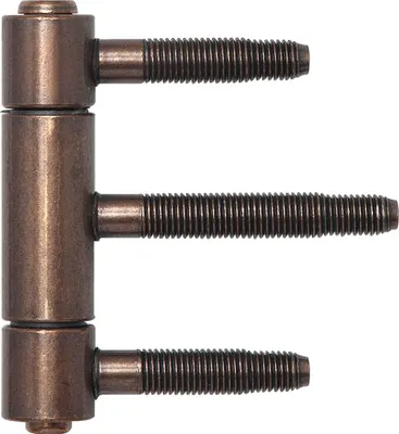 Zdjęcie produktu dla Zawias Herkula, 3-częściowy, z zatrzaskiem, ø 20 mm, stal patynowana na brązowo