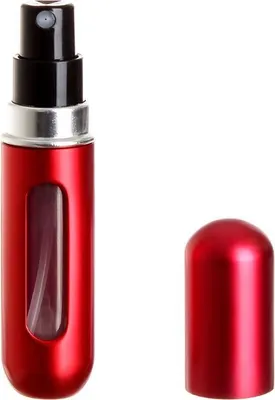 Produktbild von Moderne rote Parfümflasche in Lippenstiftgröße KP853