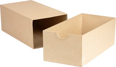 Produktbild von Décopatch Rechteckige Box mit Schublade 32x16x12cm - BT088C