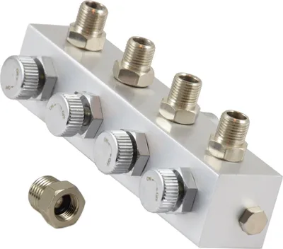 Produktbild von Agora-Tec® Airbrush Verteiler 4-fach AT-AV-4
