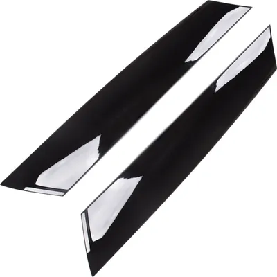 Produktbild von A-Säule Leiste Abdeckung LINKS + RECHTS in Schwarz Glanz 51137272583 +