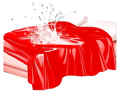 Produktbild von PVC-Simulation Latex Bettlaken für Wasserbetten, wasserdicht, multifunktional für Innen- und Außenbereich