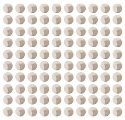 Holzwürfel 12 mm, 100 Stück, unbehandelt, für DIY-Basteln