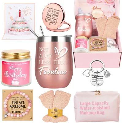 Image de Coffret cadeau, cadeau d'anniversaire pour femmes, boîte cadeau, pour amies