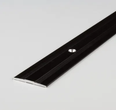 Produktbild von PROVISTON | Übergangs- & Ausgleichsprofil | Aluminium | 27 x 1.7 x 1000 mm | Bronze Dunkel | Bodenprofil | Metallprofil | Übergangsschiene