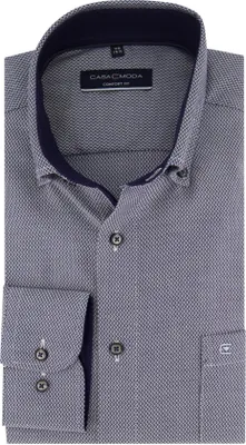 Produktbild von Casa Moda Hemd Comfort Fit navy bedruckt