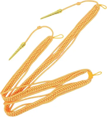 Produktbild von Geflochtene goldene Schulterkordel mit Aiguillette für Uniformen und Cosplay-Kostüme
