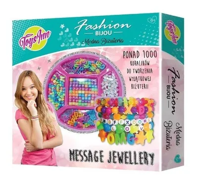 Produktbild von MESSAGE BRACELET Perlen Satz von 1000 Perlen in einer Box STN 1538