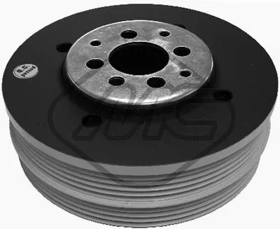 Produktbild von Metalcaucho 04498 Riemenscheibe Kurbelwelle für AUDI A4 Limousine (8D2, B5) 4-Rippen 5-Rippen