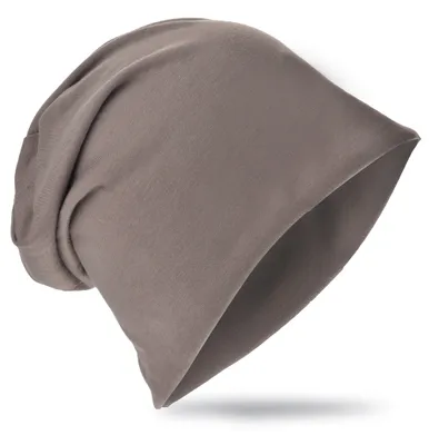 Produktbild von Beanie XXL Graubraun