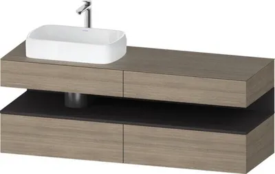 Produktbild von Duravit QA4777080350010 QTG KWTU WH Ek. 1600x550x600 Ei Tra