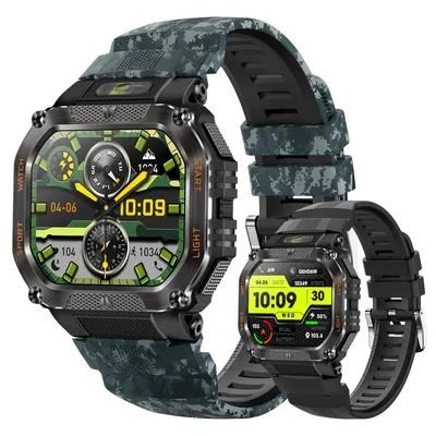 Produktbild von Smartwatch Damen Herren, Smartwatch mit Telefonfunktion, 1,75" HD Fitness Tracker Uhr, IP68 Wasserdicht Pulsmesser Schrittzähler Aktivitätstracker
