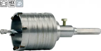 Produktbild von Sechskant Bohrkrone 80 mm Hartmetall Widea Dosenbohrer