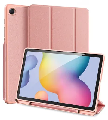 Produktbild von Dux Ducis Schutzhülle für Samsung Galaxy Tab S6 Lite, Klapphülle mit Stifthalter - Rosa
