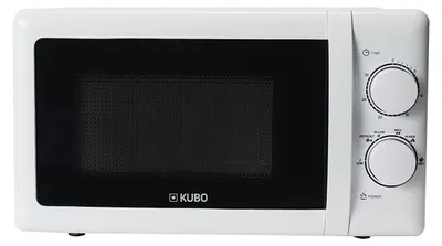 Mikrowelle 700 W 20 l weiß Auftauprogramm Timer 30 Min 6 Stufen