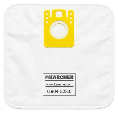 Produktbild von 5 Original Kärcher Vlies-Staubsaugerbeutel für VC 6200 Filtertüten Staubbeutel
