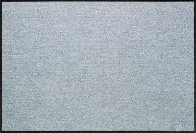Produktbild von Salonloewe Monochrome UNI SILBERGRAU Fußmatte Wohnmatte in verschiedenen Größen
