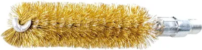 Zdjęcie produktu dla Szczotka do rur Lessmann karbowany drut mosiężny 0,15 mm, szczotka ⌀ 10 mm