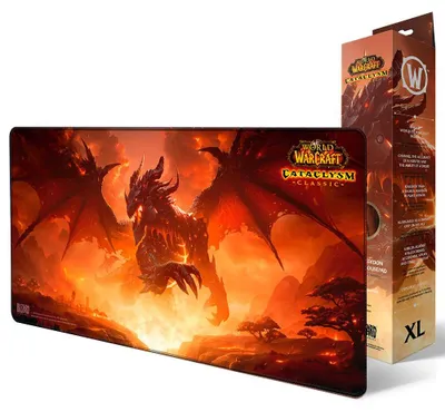 Produktbild von Gaming Pad World Of Warcraft Classic - Cataclysm Deathwing, XL