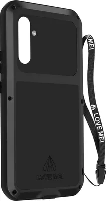 Produktbild von Love Mei, Stoßfeste und wasserdichte Rundumhülle für Samsung Galaxy S23, Schwarz