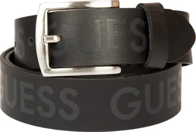 Produktbild von GUESS Herren-Ledergürtel mit Logo, 3,5 cm hoch, Artikel BMU356P2435, L, Pelle 100%