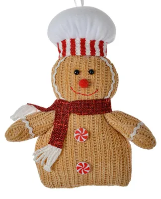 Productafbeelding van Clayre & Eef kerstornament, peperkoekmannetje, 15x4x21 cm, bruin, synthetisch materiaal