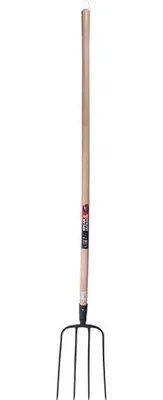 Produktbild von Mistgabel mit 4 Zinken, mit Holzstiel, 135 cm – Spear & Jackson