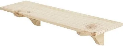 Produktbild von Dolle Regalboden-Set Pur 100 x 18 cm, 16 mm, leimholz