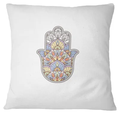Dekokissenbezug 45x45 cm, 100% Baumwolle, versteckter Reißverschluss