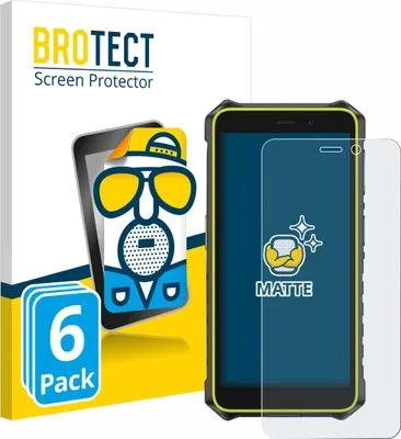 Produktbild von 6x BROTECT Schutzfolie für Ulefone RugKing 2 Pro Displayschutz Displayschutzfolie Folie Matt Entspiegelungsfolie
