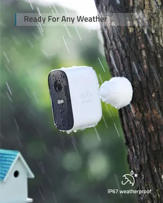 Produktbild von Anker Eufy eufyCam 2C 3+1 Kit Überwachungssystem 1080p HD IP67 Nachtsicht white