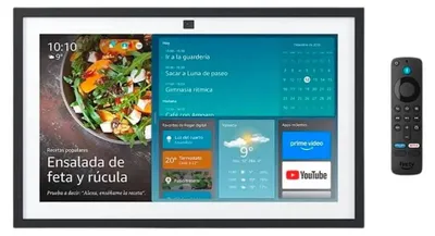 Produktbild von Amazon Echo Show 15, Amazon Alexa, Rechteck, Schwarz, Android, iOS, 39,6 cm (15.6"), 1920 x 1080 Pixel