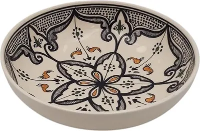 Immagine prodotto di Ciotola nera marocchina - P 25 cm