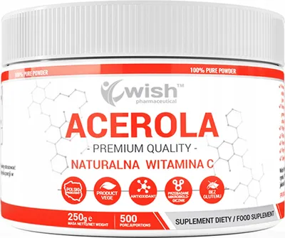 Produktbild von WISH Acerola 250g natürliches Vitamin C Immunität