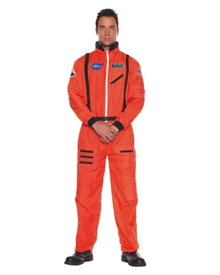Produktbild von Oranger Astronauten Kostüm-Overall als Berufskostüm & Uniform