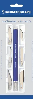Produktbild von Standardgraph Linolschnitt Messer Set Halter mit 6 Messern