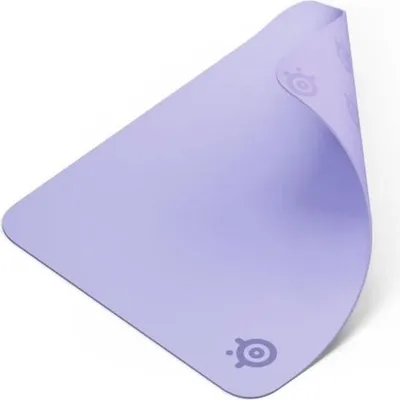 Image de Tapis de souris gaming SteelSeries QcK M, Lavande, 320 x 270 x 2 mm, Tissu micro-tissé