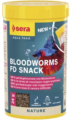 Productafbeelding van Sera Bloodworms FD Snack 250ML