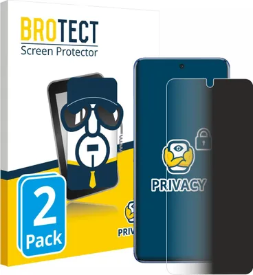 Produktbild von 2x BROTECT Sichtschutzfolie für Vivo V50e Anti-Spy Privacy Sichtschutz Blickschutz Folie Blaulicht-Schutz