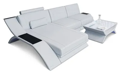 Produktbild von Couch Calabria L-Form in Leder