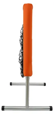 Immagine prodotto di Rete da allenamento per baseball, altezza regolabile da 70 a 120 cm, altezza totale 123 cm, diametro del tubo 32 mm, materiale: poliestere, adatta per baseball e softball