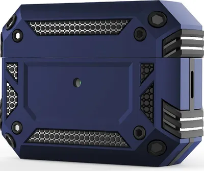 Produktbild von Mobigear Armor  Apple AirPods Pro 2 Stoßfeste Hardcase Hülle - Blau