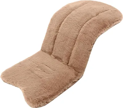 Produktbild von Plüsch Kinderwagen Sitzauflage Unterlage - Atmungsaktive Sitzeinlage Sportsitz Winter für Baby Buggy Kindersitz Babyschale Universal, Einfache