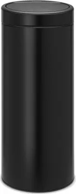 Image de Poubelle 30 L Matt Black - Touch Bin - Brabantia