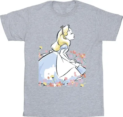 Produktbild von Disney - "Alice in Wonderland" T-Shirt für Herren BI10462 (XXL) (Grau)
