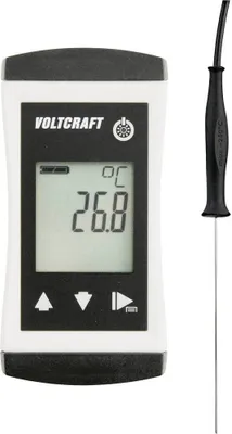 Produktbild von VOLTCRAFT PTM 100 + TPT-205 Temperatur-Messgerät -200 - 450 °C Fühler-Typ Pt1000 IP65