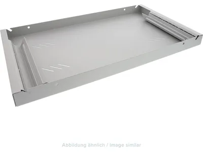 Produktbild von Triton RAC-UP-450-A4 19" Fachboden 1HE, 450mm, 80kg, grau