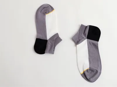 Produktbild von MEGAGROUP Quarter-Socken Kurzschaft Socken Frottee gekämmter Baumwolle 1 Paar 35-39 grau
