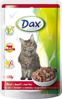 Immagine prodotto di Dax bustina per gatti 100 g manzo